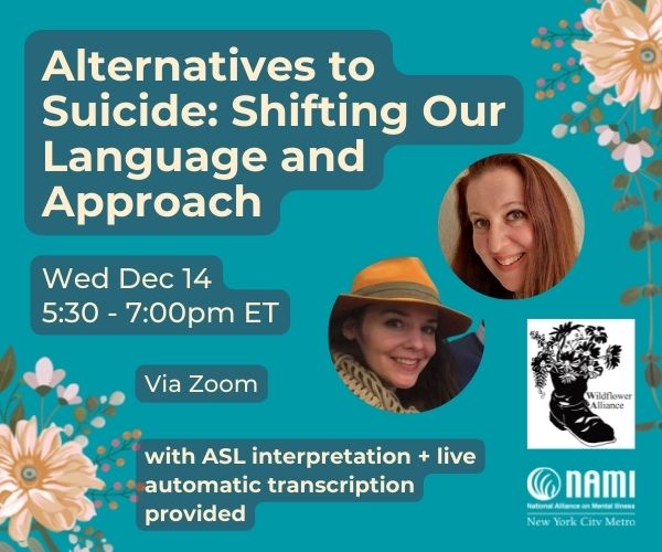 Alternatives to Suicide