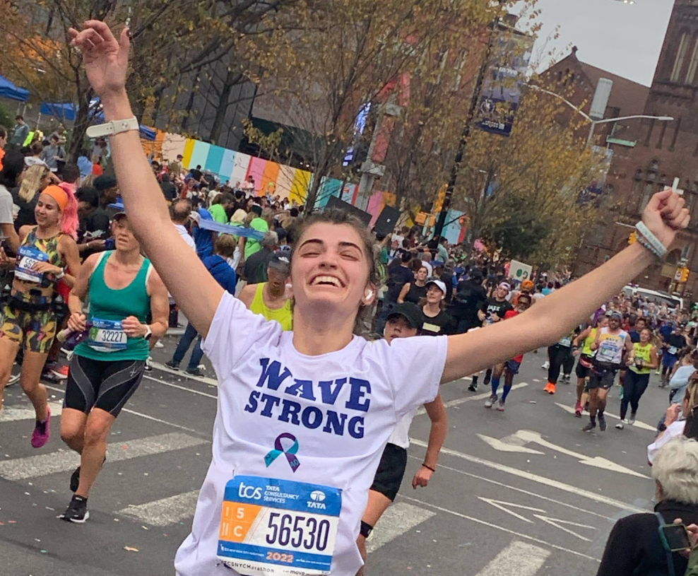 As in Life, the Marathon is One Step at a Time